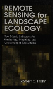 Cover of: Remote sensing for landscape ecology