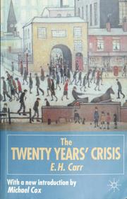 Cover of: The Twenty Years' Crisis, 1919-1939