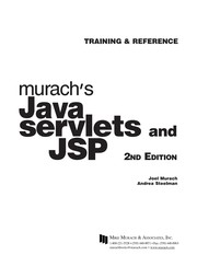 Cover of: Murach's Java servlets and JSP