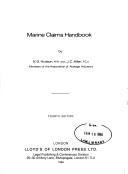 Cover of: Marine claims handbook