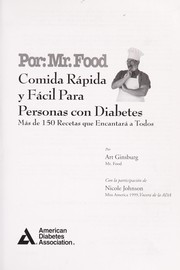 Cover of: Mr. Food's Quick & Easy Diabetic Cooking