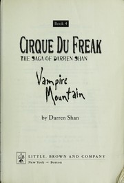 Cover of: Vampire Mountain