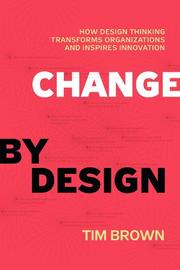 Cover of: Change by design