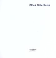 Cover of: Claes Oldenburg