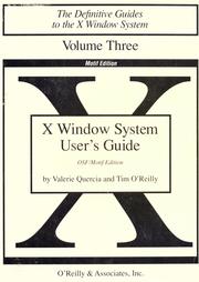 Cover of: X Window System User’s Guide