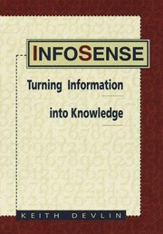 Cover of: Infosense: Turning Information into Knowledge