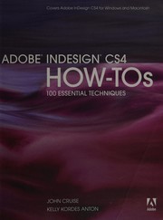 Cover of: Adobe InDesign CS4 how-tos