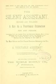 Cover of: The silent assistant