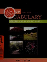 Cover of: Active vocabulary: general and academic words