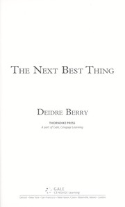 Cover of: The next best thing
