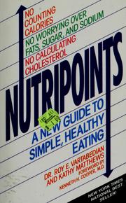 Cover of: Nutripoints: the breakthrough point system for optimal nutrition