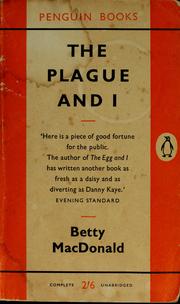 Cover of: The plague and I.