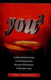 Cover of: You/2: a high-velocity formula for multiplying your peronal effectiveness in quantum leaps