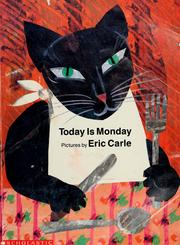 Cover of: Today is Monday