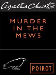 Cover of: Murder in the Mews