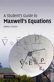 Cover of: A Student's Guide to Maxwell's Equations