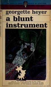 Cover of: A Blunt Instrument