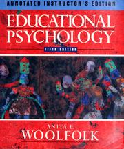 Cover of: Educational psychology