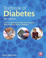 Cover of: Textbook of diabetes