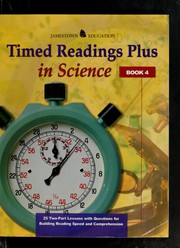 Cover of: Timed readings plus in science