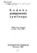 Cover of: Kodeks pracy
