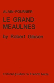 Cover of: Alain-Fournier, Le Grand Meaulnes