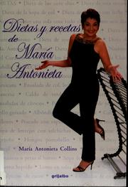 Cover of: Dietas y recetas de María Antonieta