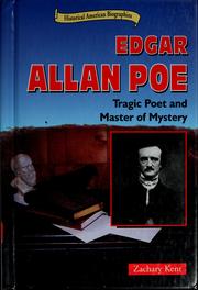 Cover of: Edgar Allan Poe: tragic poet and master of mystery