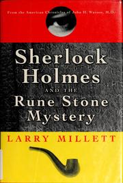 Cover of: Sherlock Holmes and the Rune Stone Mystery