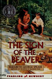 Cover of: The Sign of the Beaver