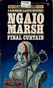 Cover of: Final Curtain (Roderick Alleyn #14)
