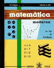 Cover of: Matemática Moderna