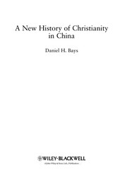 Cover of: A new history of Christianity in China