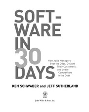 Cover of: Software in 30 days