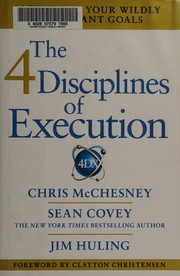 Cover of: The 4 disciplines of execution