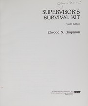 Cover of: Supervisor's survival kit