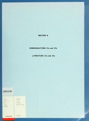 Cover of: Communications 21a and 21b ; Literature 21a and 21b