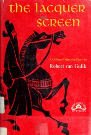 Cover of: The lacquer screen