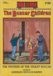 Cover of: The mystery of the stolen boxcar