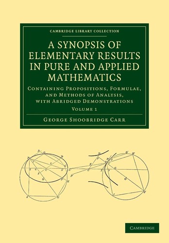 Cover of A Synopsis of Elementary Results in Pure and Applied Mathematics