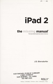 Cover of: iPad 2