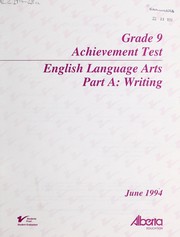 Cover of: Grade 9 achievement test