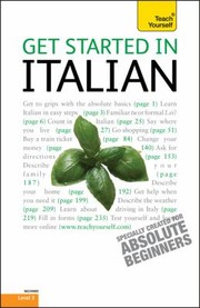 Cover of: Get Started In Italian
