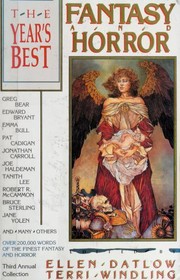 Cover of: The Year's Best Fantasy and Horror