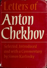Cover of: Letters of Anton Chekhov