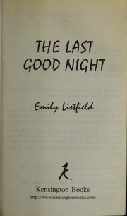 Cover of: The last good night