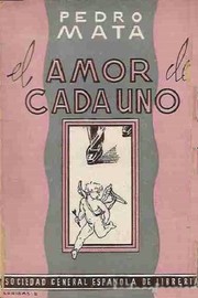 Cover of: El amor de cada uno