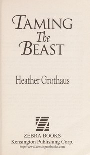 Cover of: Taming the beast