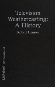 Cover of: Television weathercasting