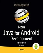 Cover of: Learn Java for Android Development